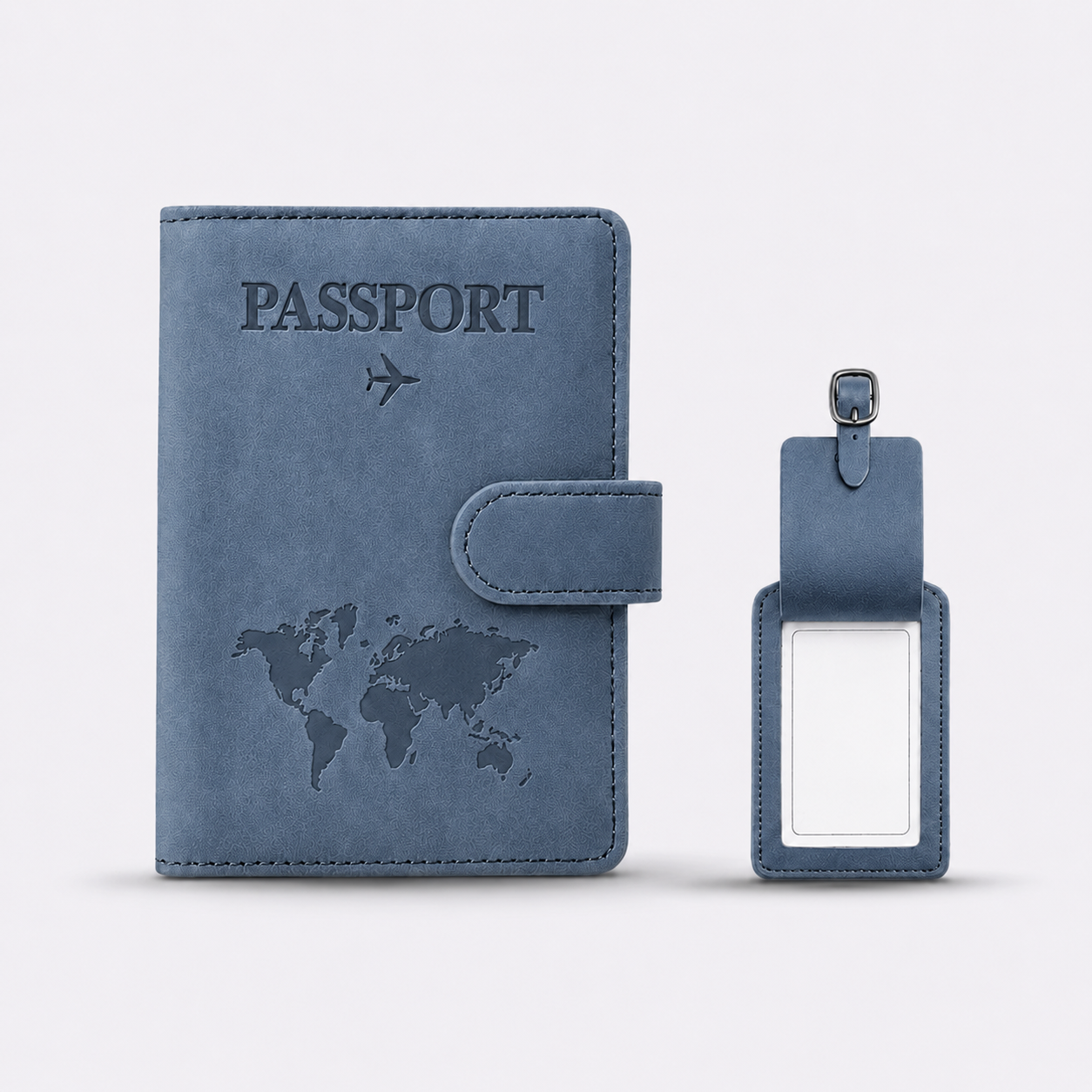 Passport Cover + Luggage Tag Set
