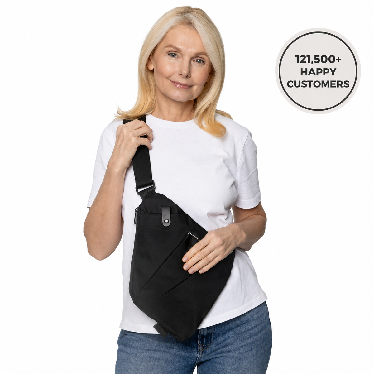 Anti-Theft Travel Sling Bag