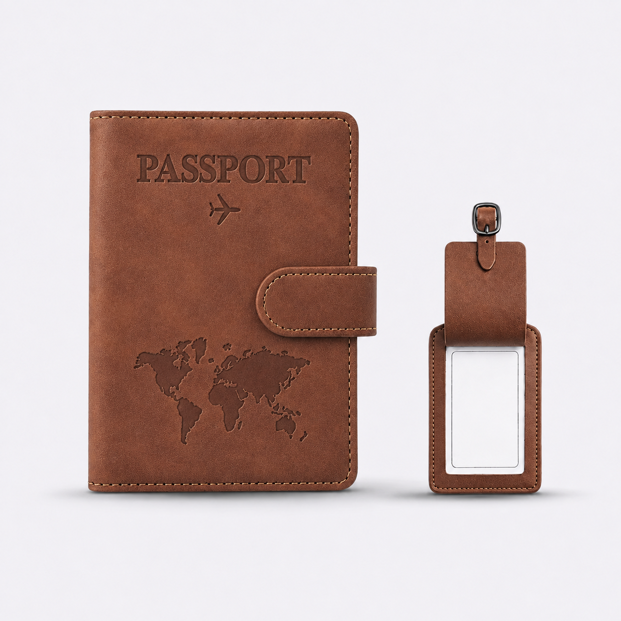 Passport Cover + Luggage Tag Set