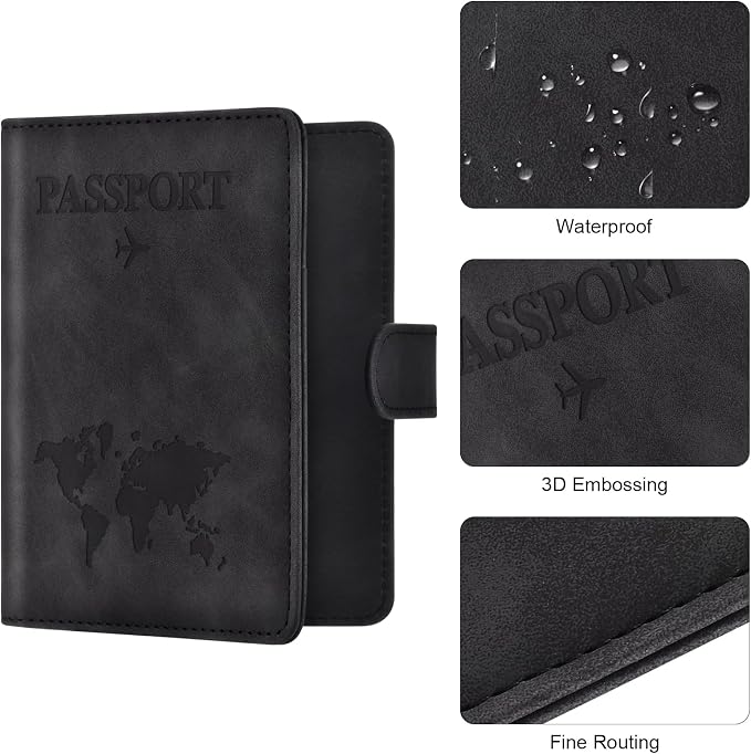 Passport Cover + Luggage Tag Set