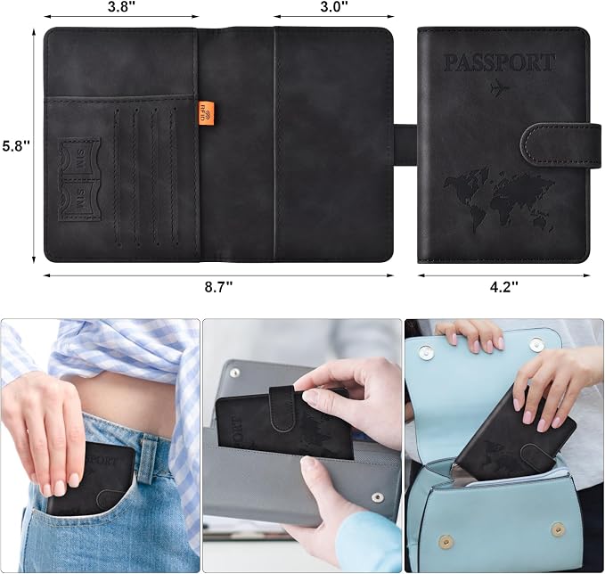 Passport Cover + Luggage Tag Set