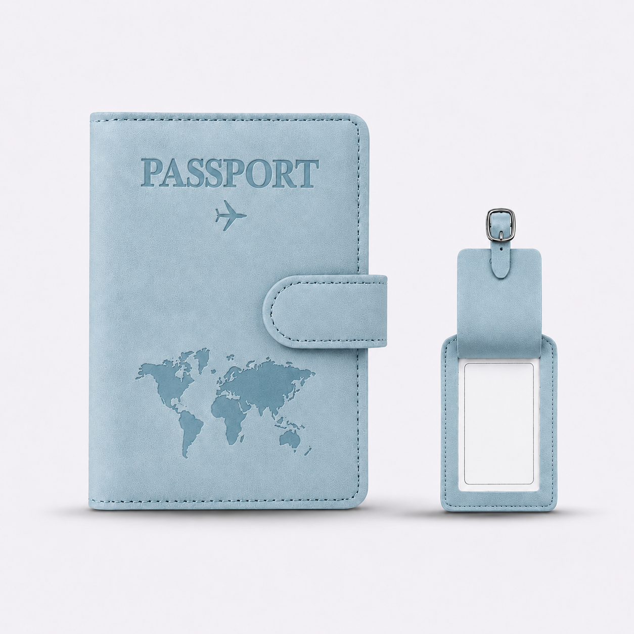 Passport Cover + Luggage Tag Set