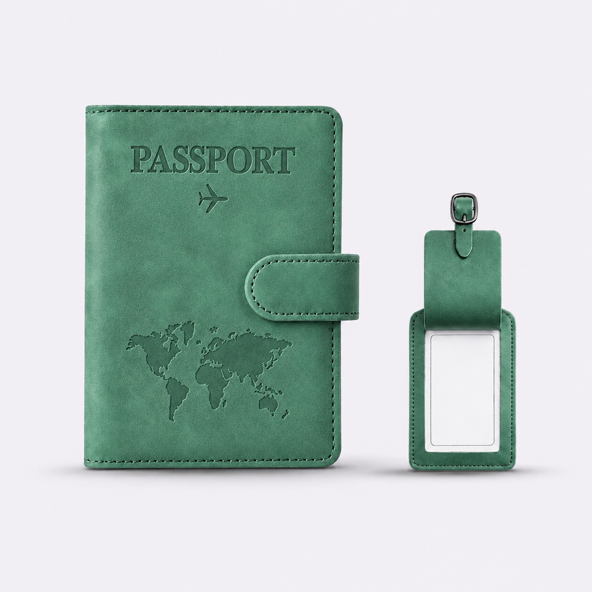 Passport Cover + Luggage Tag Set