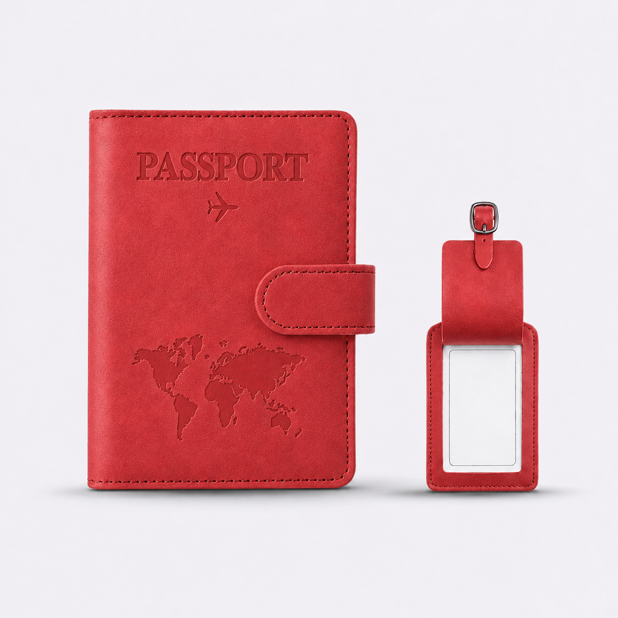 Passport Cover + Luggage Tag Set