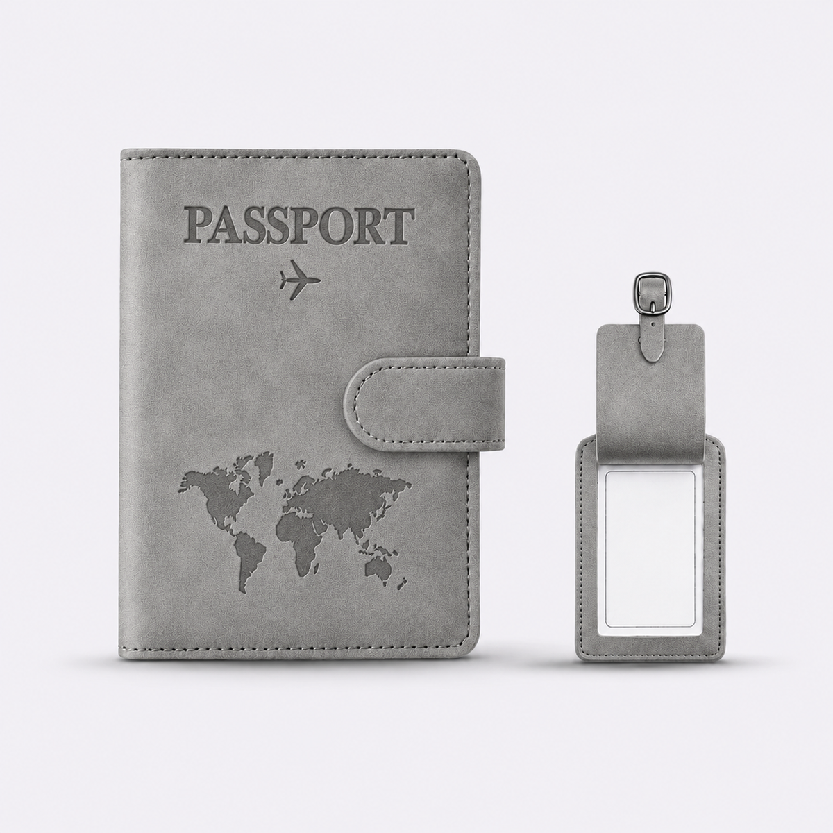 Passport Cover + Luggage Tag Set