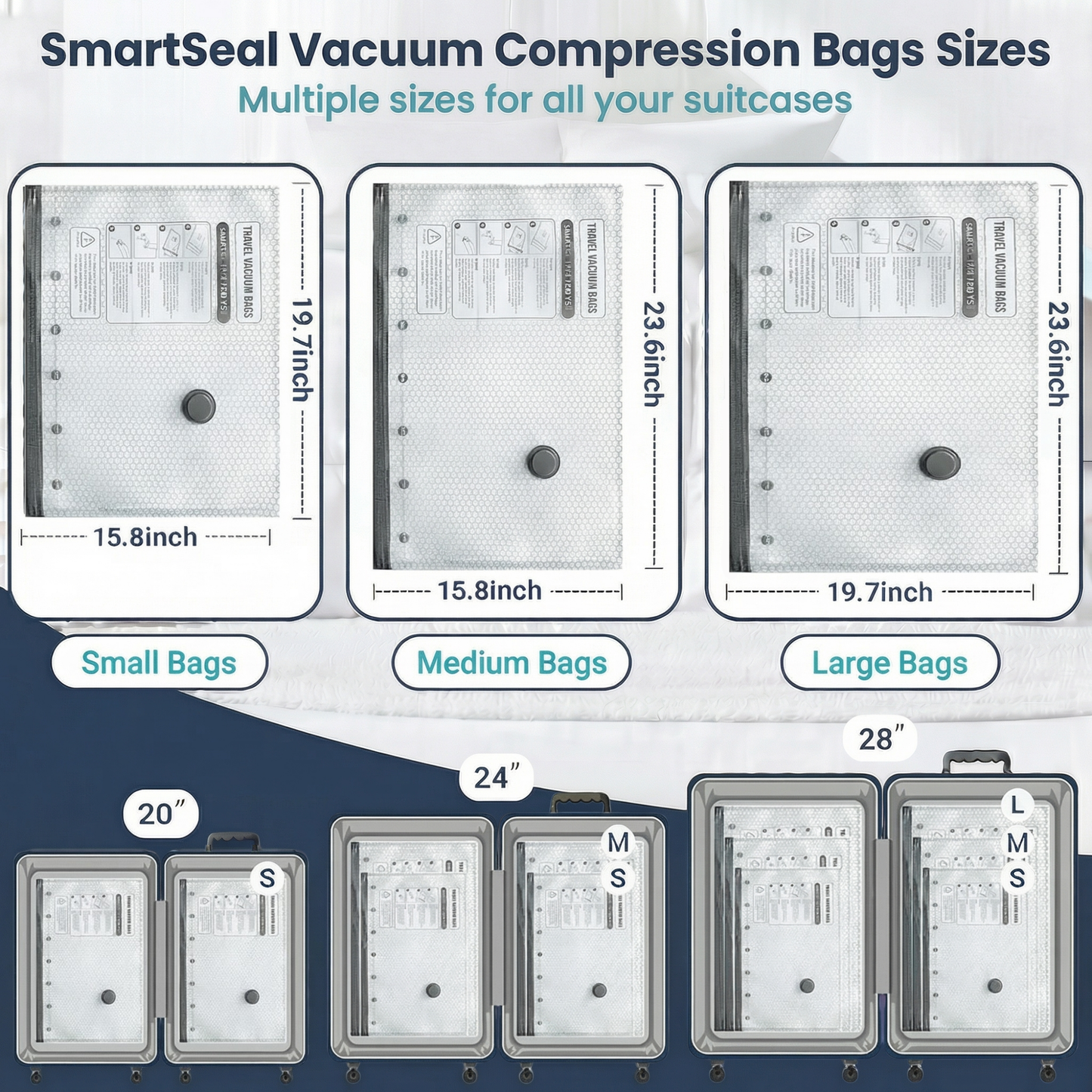 SmartSeal™  Vacuum Compression Kit