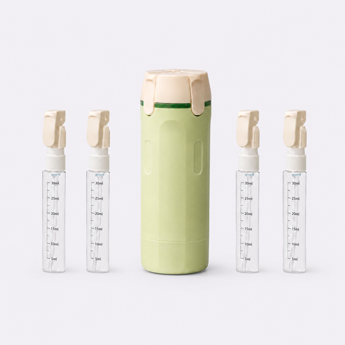 4-in-1 Travel Dispenser Bottle